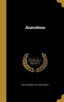 Hardcover Ænésidème [French] Book