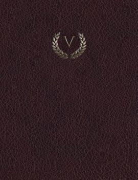 Paperback Monogram "V" Sketchbook Book
