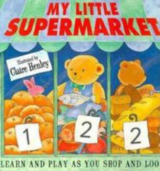 Hardcover My Little Supermarket Book