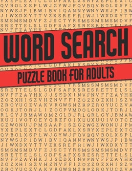 Paperback Word Search Puzzle Book for Adults: Wordsearches Puzzle Book with Solution Book