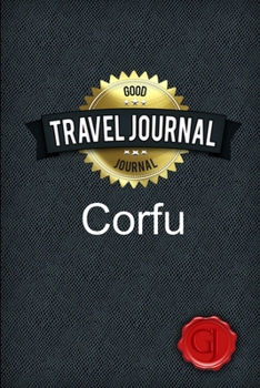 Paperback Travel Journal Corfu Book