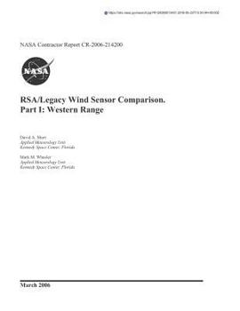 Paperback Rsa/Legacy Wind Sensor Comparison. Part 1; Western Range Book