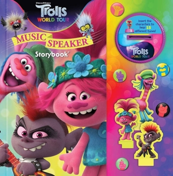 Hardcover DreamWorks Trolls World Tour: Music Speaker Book