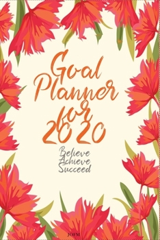 Goal Planner 2020 For And. Daily and monthly  Planner. With To Do’s, Notes, Habit Tracker & Gratitude. January 2020 - December 2020-: Pink Goal Planner for 2020. daily and monthly  planner. 365 pages.