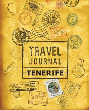 Paperback Travel Journal Tenerife Book