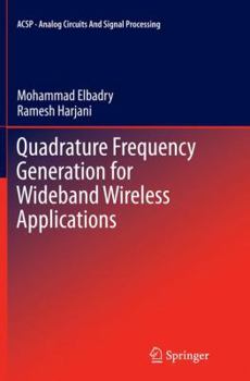 Paperback Quadrature Frequency Generation for Wideband Wireless Applications Book