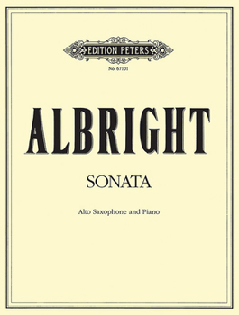 Paperback Sonata for Alto Saxophone and Piano: Conductor Score & Parts Book