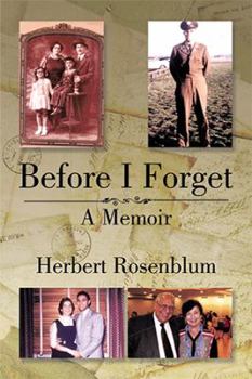 Hardcover Before I Forget: A Memoir Book