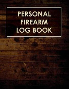 Paperback Personal Firearm Log Book