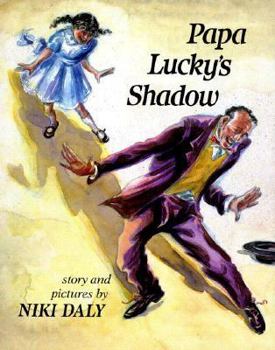 Library Binding Papa Lucky's Shadow Book
