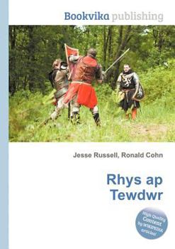 Paperback Rhys AP Tewdwr Book