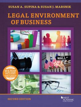 Hardcover Legal Environment of Business (Higher Education Coursebook) Book