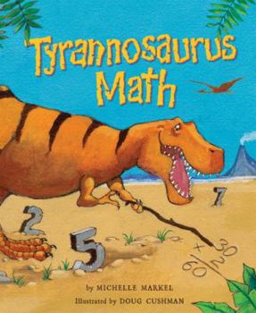 Hardcover Tyrannosaurus Math Book