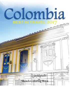 Paperback Colombia Sketh Coloring Book: Best In Travel 2017 Book