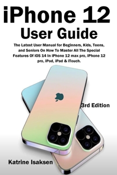 Paperback iPhone 12 User Guide Book