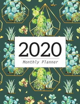 2020 Monthly Planner: 12 Months Calendar, Monthly Schedule Organizer, 1 Year Appointment Calendar for The Next one Year, Business Personal Planners ... (2020 Agenda planner) Cute Gift for Women