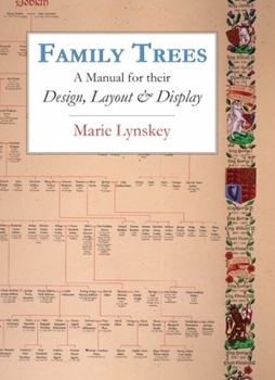 Paperback Family Trees: A Manual for Their Design, Layout & Display Book