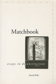 Paperback Matchbook: Essays in Deconstruction Book