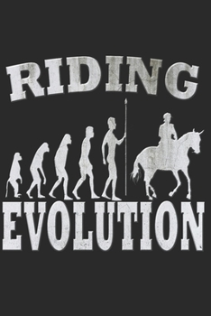 Reiten Notizbuch: Reiten Notizbuch die Perfekte Geschenkidee f�r Pferde oder Reiten Fans. Das Taschenbuch hat 120 wei�e Seiten mit Punktraster die dich beim Schreiben oder skizzieren unterst�tzten.