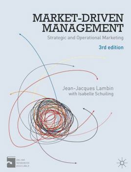 Paperback Market-Driven Management: Strategic and Operational Marketing Book