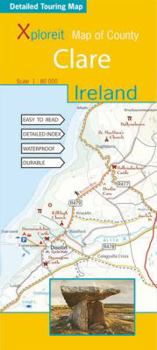 Map Xploreit Maps of County Clare, (Ireland) 1:80K Book