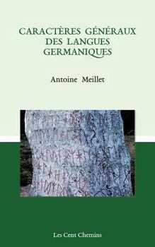 Paperback Caractères généraux des langues germaniques [French] Book