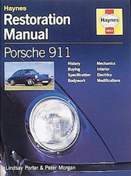 Hardcover Haynes Porsche 911 Restoration Manual Book