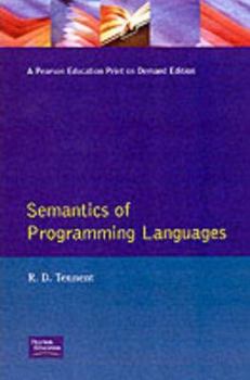 Paperback Semantics of Programming Languages (Prentice-Hall International Series in Computer Science) Book