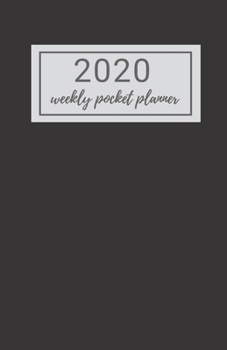 2020 Weekly Pocket Planner: A Professional Look Notebook Diary Planner Organizer Journal, Black Matte Cover (Professional Weekly Planner)