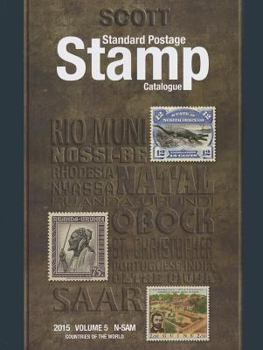 Paperback Scott 2015 Standard Postage Stamp Catalogue Volume 5: Countries of the World N-Sam Book