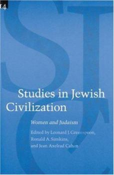 Paperback Studies in Jewish Civilization, Volume 14: Women and Judaism Book