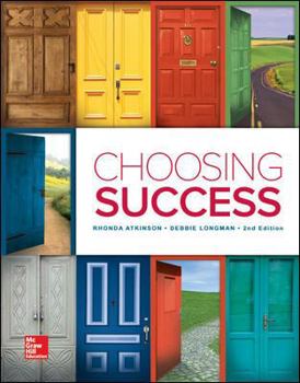 Paperback Choosing Success Book