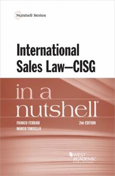 Paperback International Sales Law - CISG - in a Nutshell (Nutshells) Book