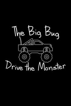 Paperback The Big Bug Drive the Monster: 6x9 RC - blank with numbers paper - notebook - notes Book