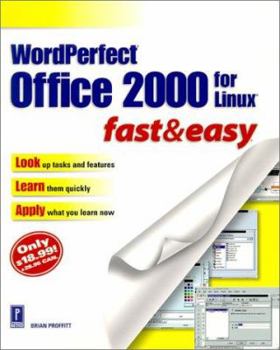 Paperback WordPerfect Office 2000 Linux Book