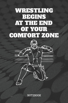 Notebook: Funny Wrestling Sport Sumo Coach Planner / Organizer / Lined Notebook (6" x 9")