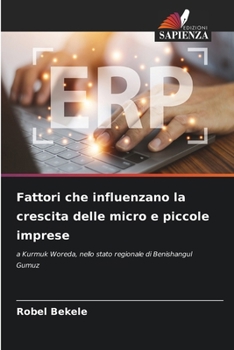 Paperback Fattori che influenzano la crescita delle micro e piccole imprese [Italian] Book