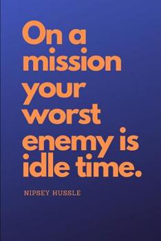 Paperback Nipsey Hussle: 6x9 Journal Book