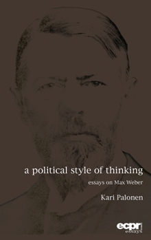 Hardcover A Political Style of Thinking Book