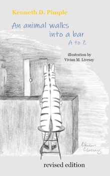 Paperback An animal walks into a bar: A to Z Book