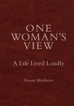 Paperback One Woman's View [Large Print] Book
