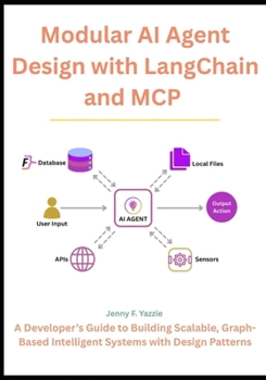 Paperback Modular AI Agent Design with LangChain and MCP: A Developer's Guide to Building Scalable, Graph-Based Intelligent Systems with Design Patterns Book