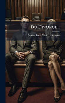 Hardcover Du Divorce... [French] Book
