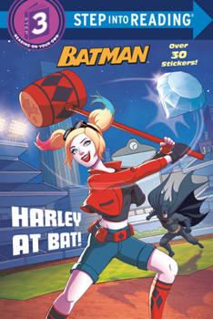 Paperback Harley at Bat! (DC Super Heroes: Batman) Book