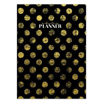 Golden Dots Medium Monthly 2020 Planner