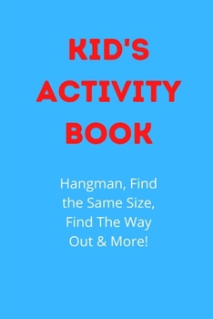 Paperback Kid's Activity Book