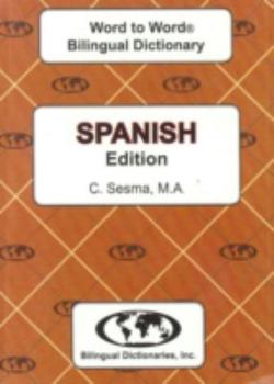 Paperback Spanish edition Word To Word Bilingual Dictionary Book