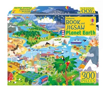 Paperback Usborne Book and Jigsaw Planet Earth Book