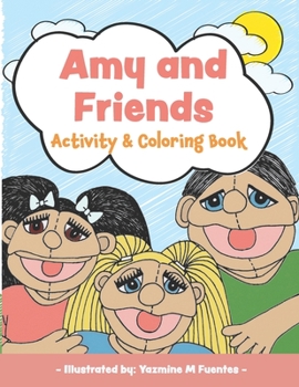 Paperback Amy and Friends: Activity and Coloring Book