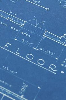 Paperback Journal Construction Blueprints: (Notebook, Diary, Blank Book) Book